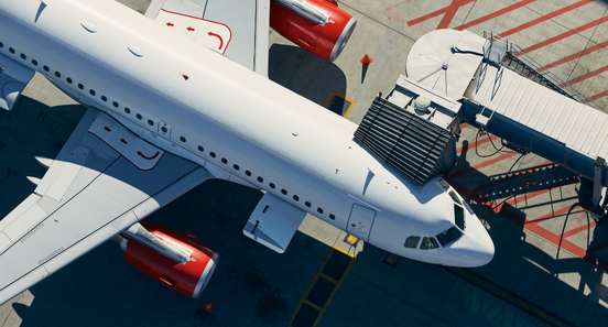 plane from above